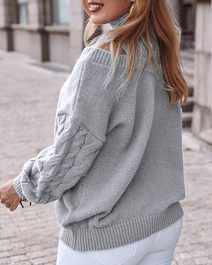 Clementina | Entspannter und modischer Winterpullover