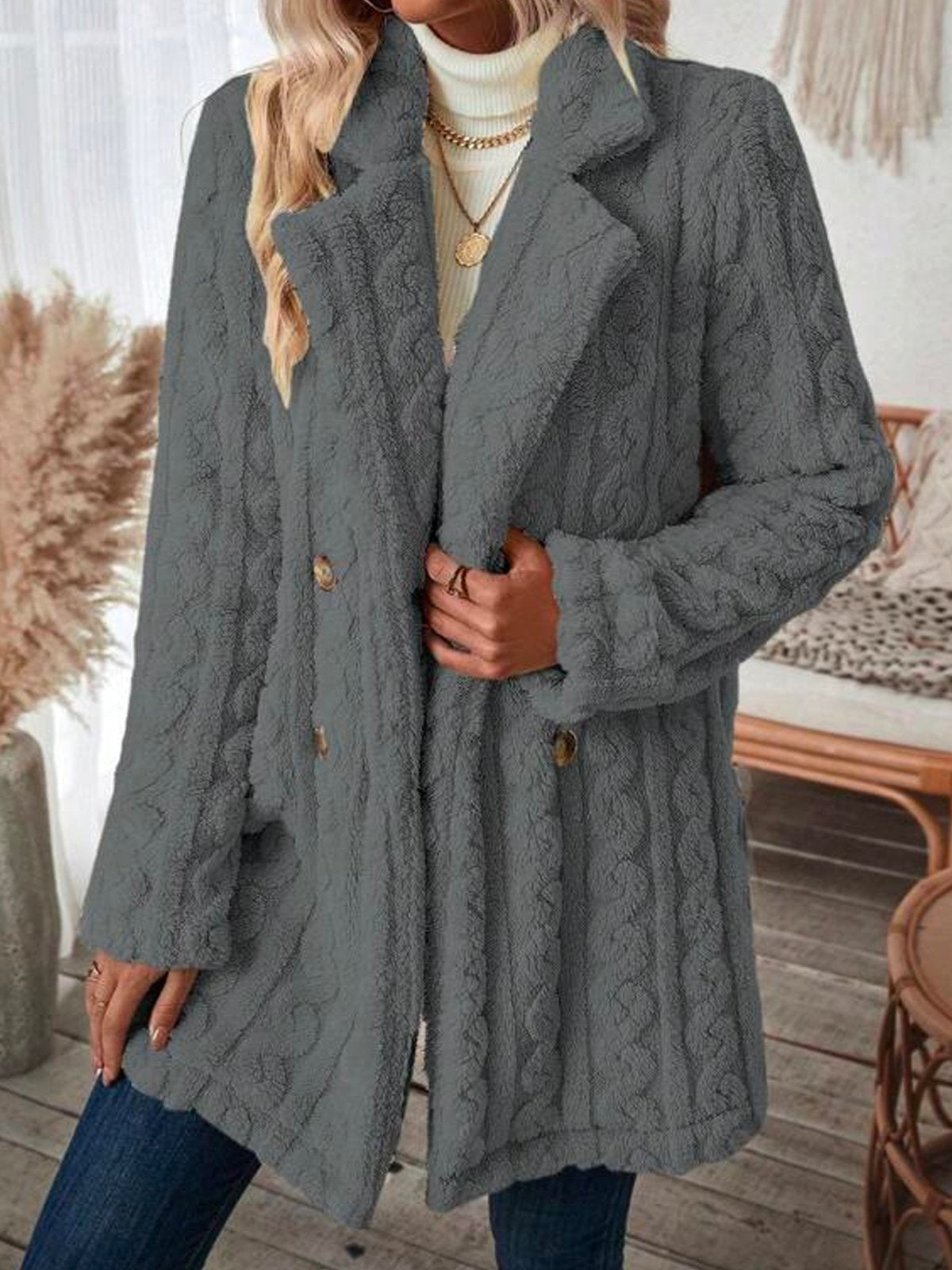 Vevina | Schick und entspannt Winter Strickjacke