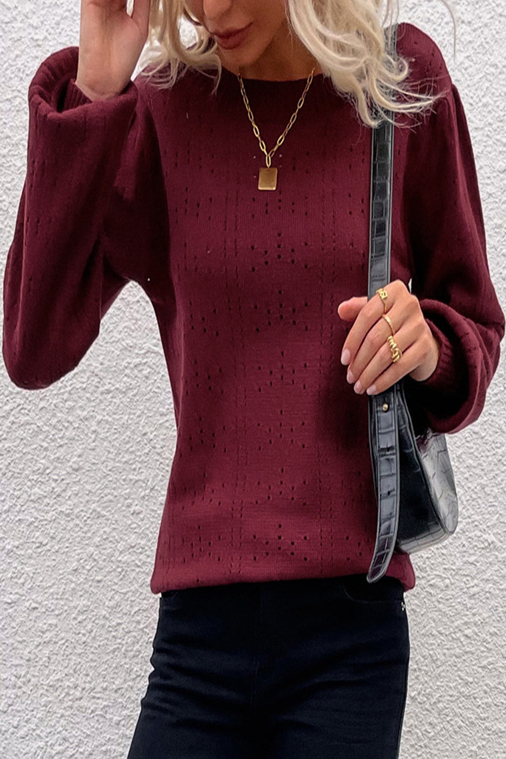 Régine | Modischer und minimalistischer Winterpullover