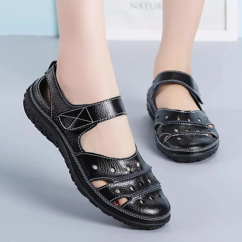 Timeless and supportive orthopedic winter Sandals