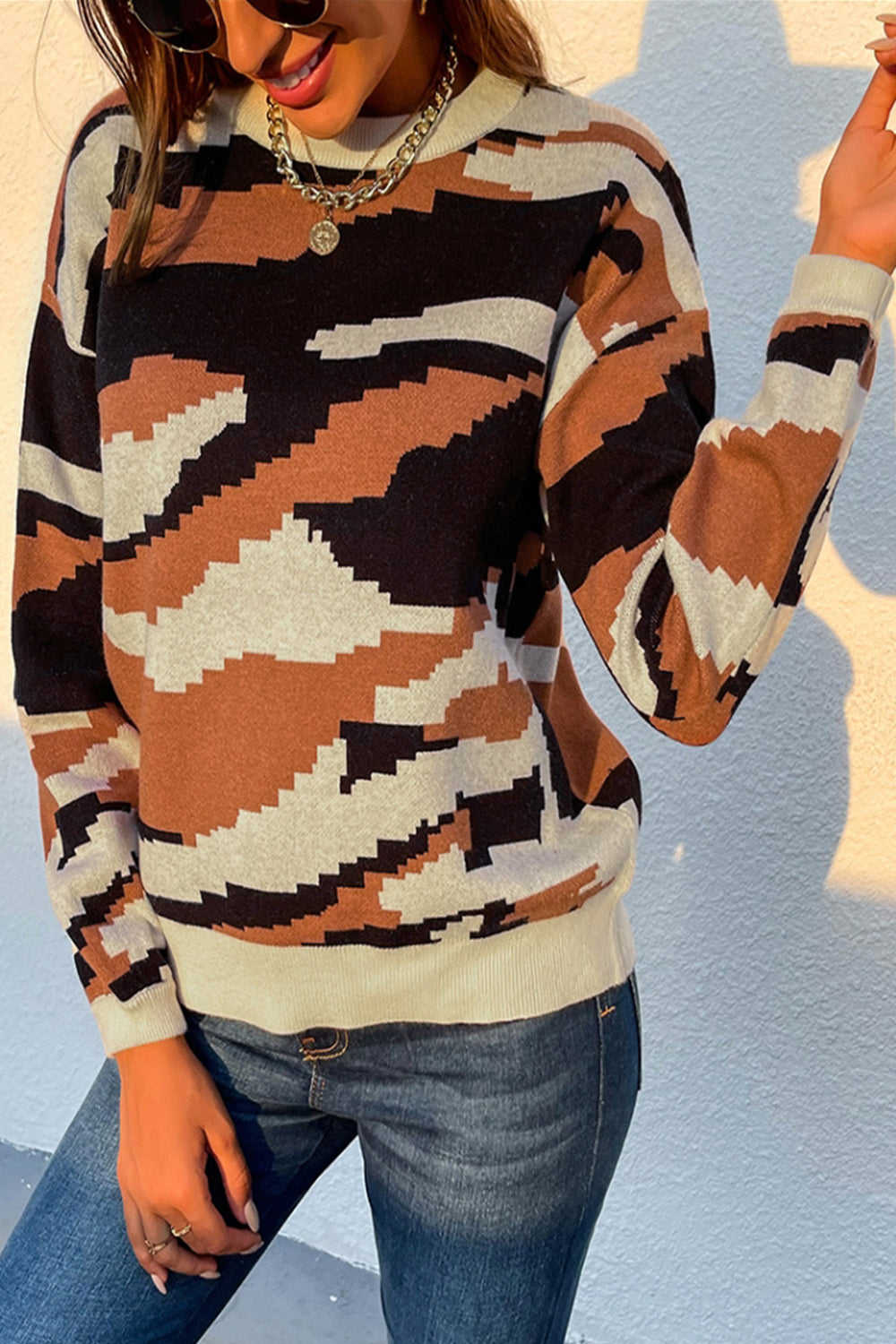 Carola | Schicker und vielseitiger Winterpullover