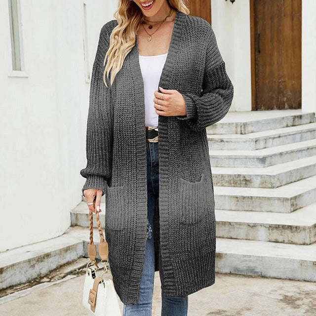 Caterina | Zeitlose und stilvolle Winter-Strickjacke