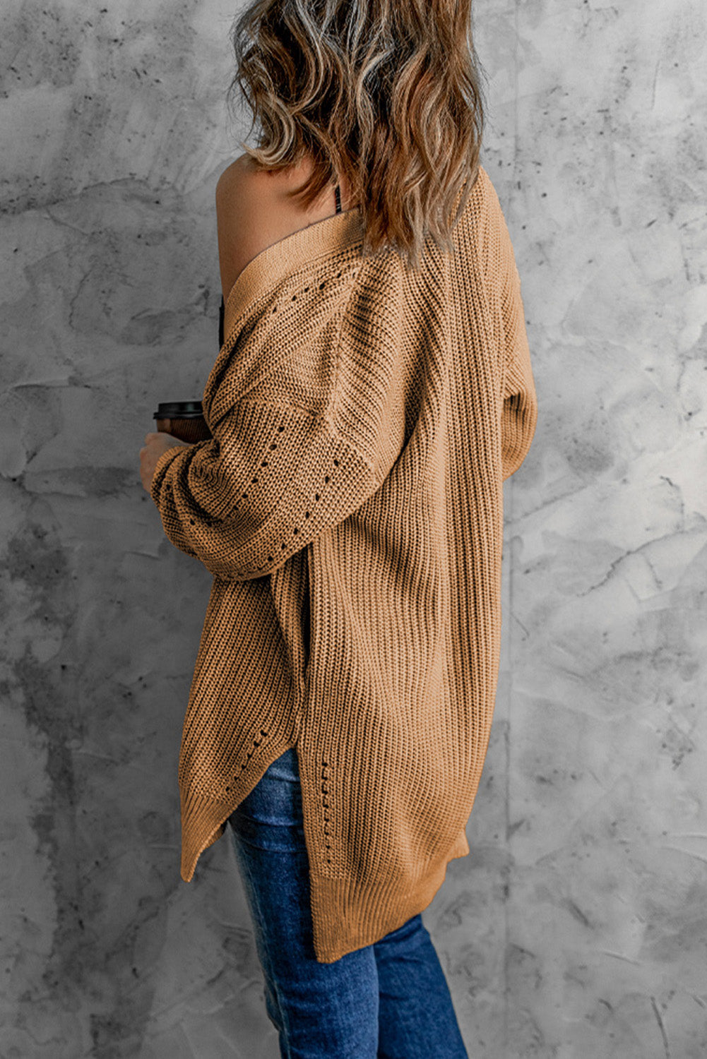 Isra | Trendige und elegante Winter-Strickjacke