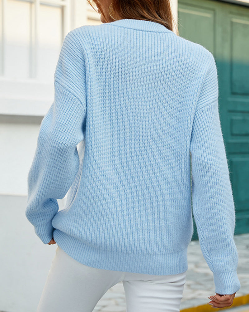 Mireia® | Allgemeiner klassischer und eleganter Pullover