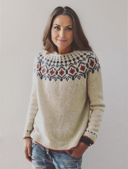 Kamila | Lässiger und bequemer Winter Pullover