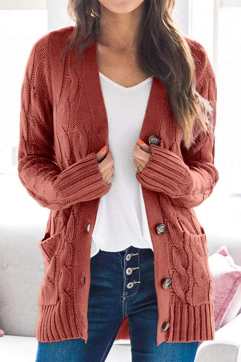 Birkhild | Zeitlose und stilvolle Winter-Strickjacke