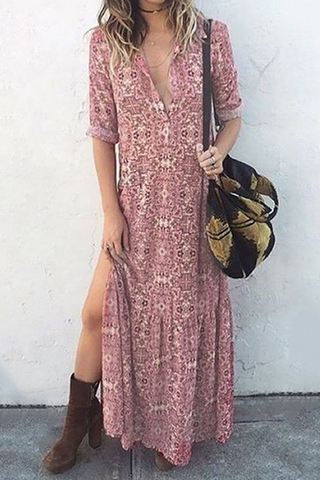 Farrah| Lässige Print Schna...