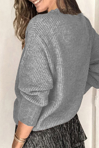 Eddwina | Trendiger und eleganter Winter Pullover