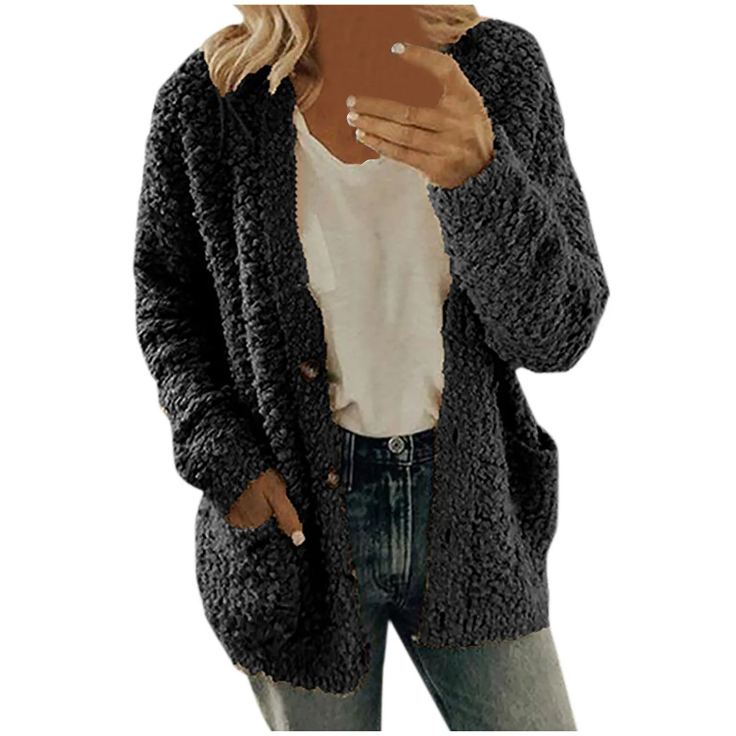 Frigga | Zeitlose und elegante Winter-Strickjacke