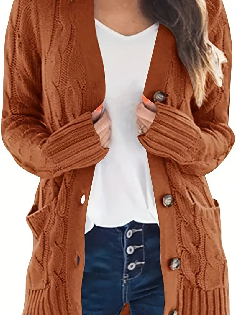 Britney | Entspannter und zeitloser Winter-Cardigan