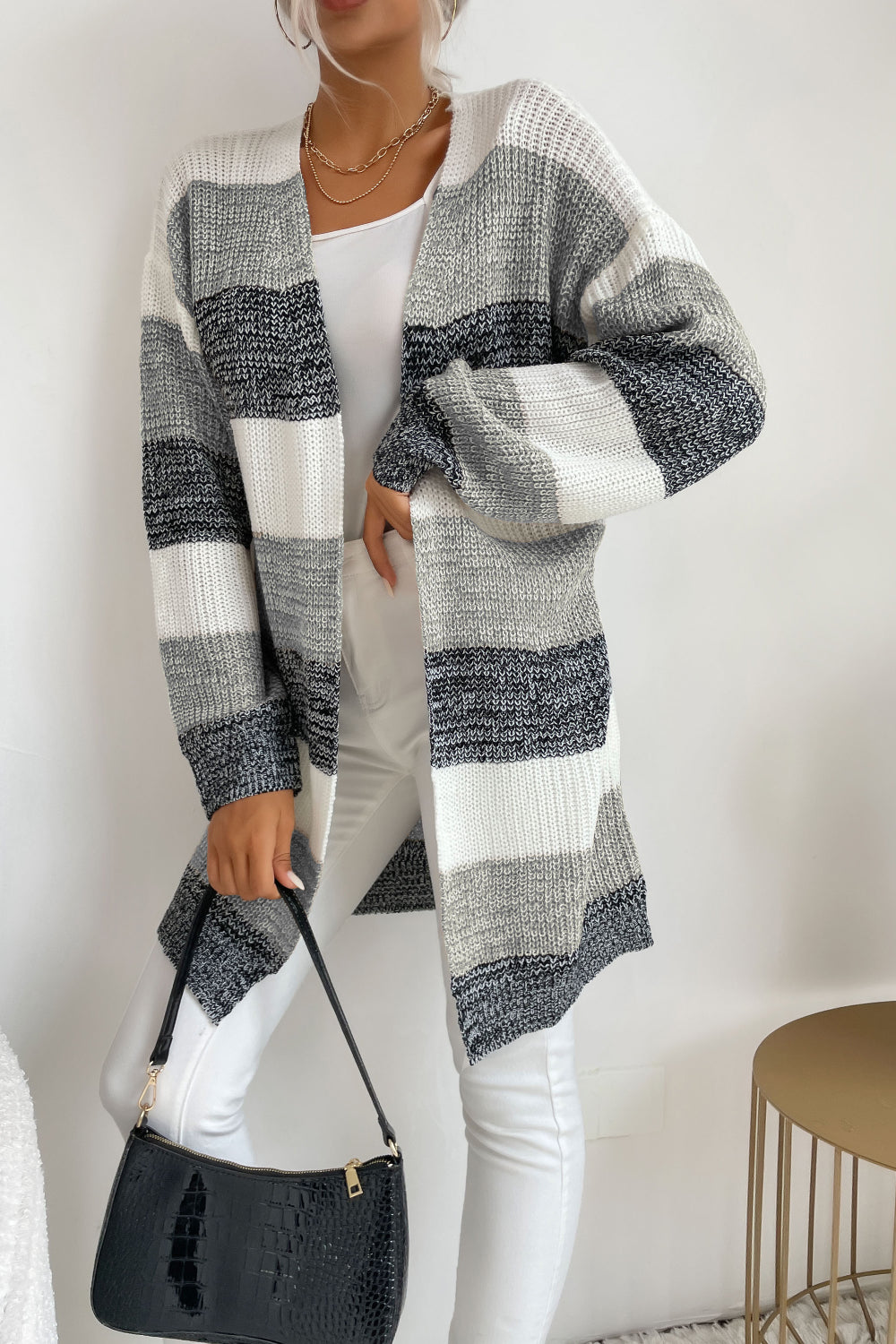 Justine | Einfache und stilvolle Strickjacke