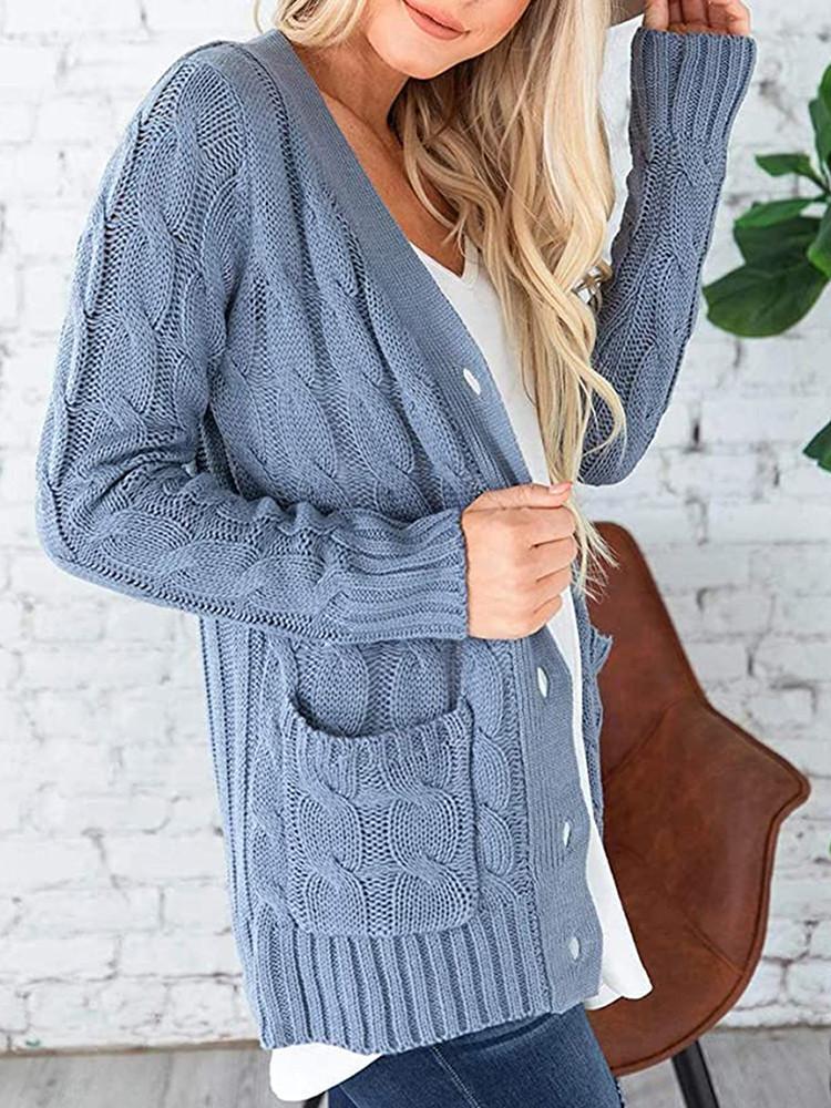 Briseis | Klassische und elegante Strickjacke für den Winter