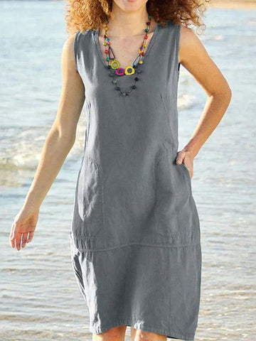 Mia® | Kleid ohne Ärmel