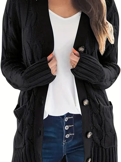 Britney | Entspannter und zeitloser Winter-Cardigan