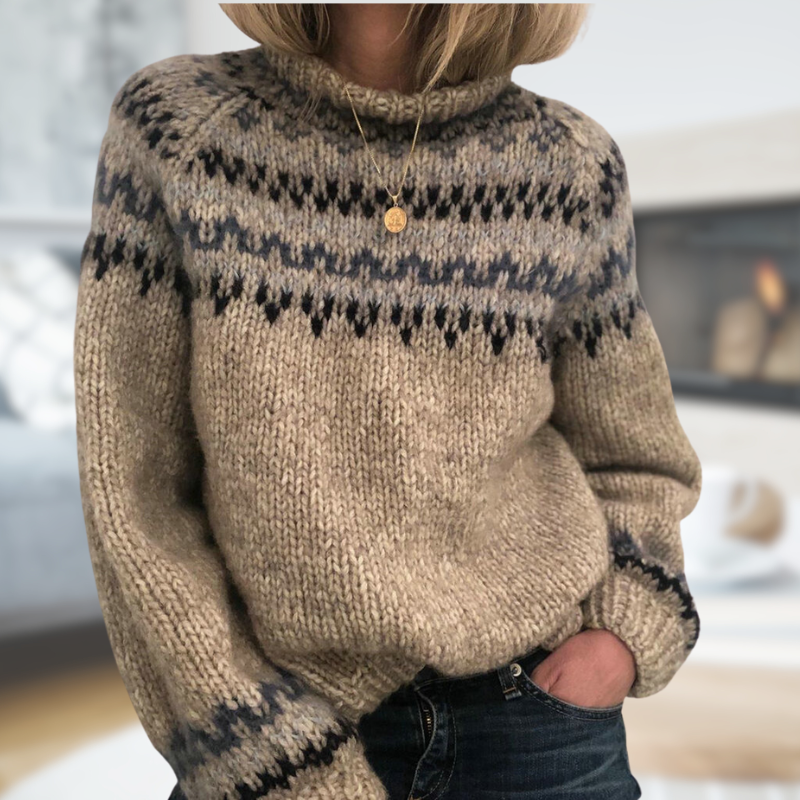 Zelie® | Lässig und entspannt allgemeiner Pullover