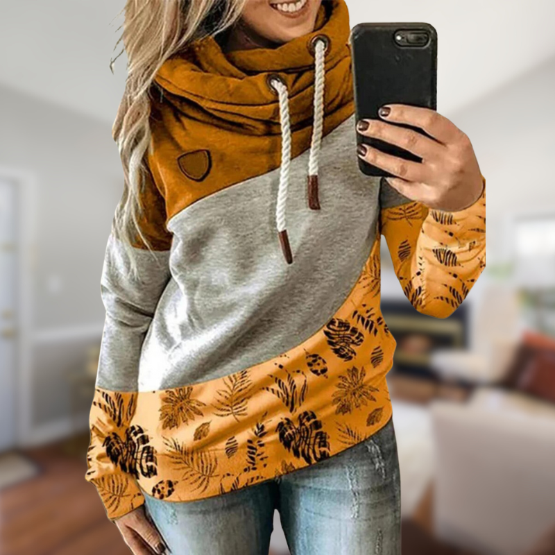 Adelle® | Langärmeliger Lässiger Kapuzenpullover