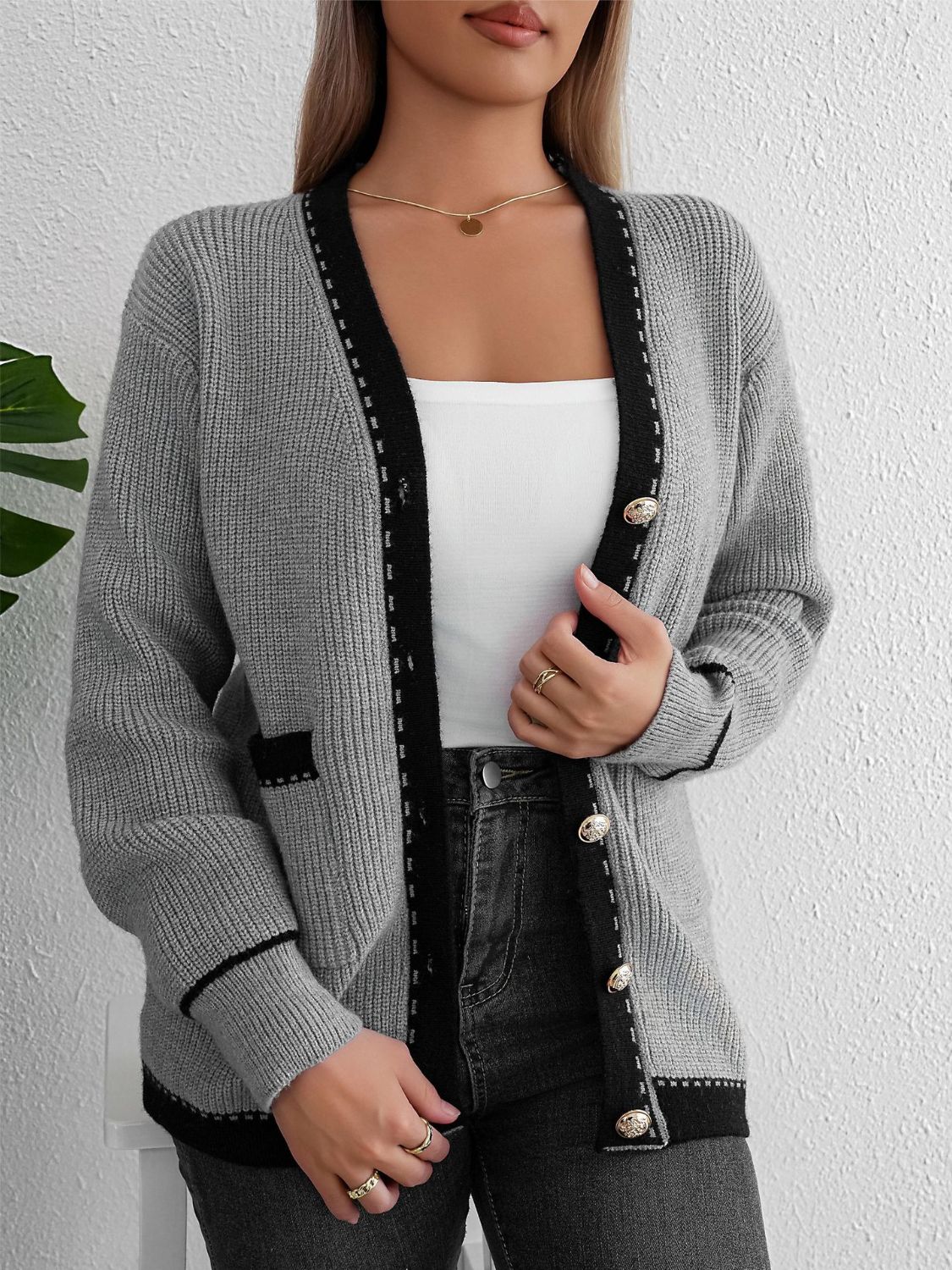 Sibella | Elegante und vielseitige Winter-Strickjacke