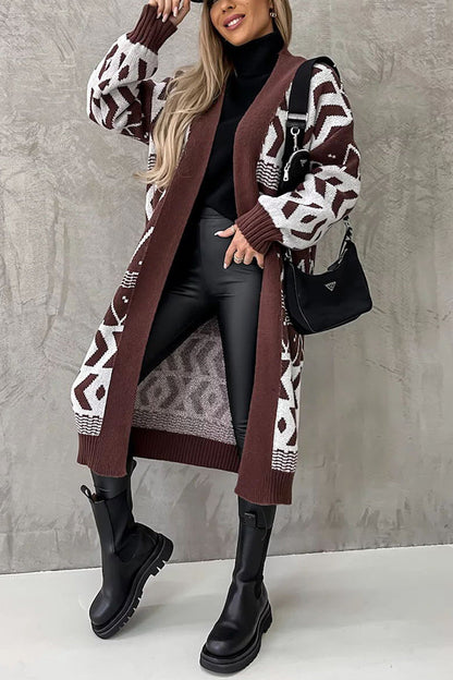 Siena | Elegante und lässige Winter-Strickjacke