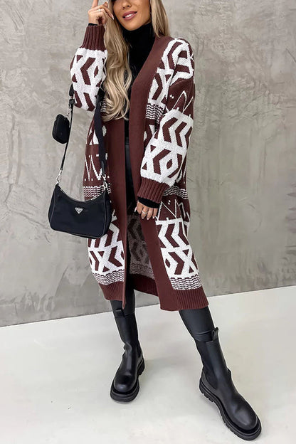 Siena | Elegante und lässige Winter-Strickjacke