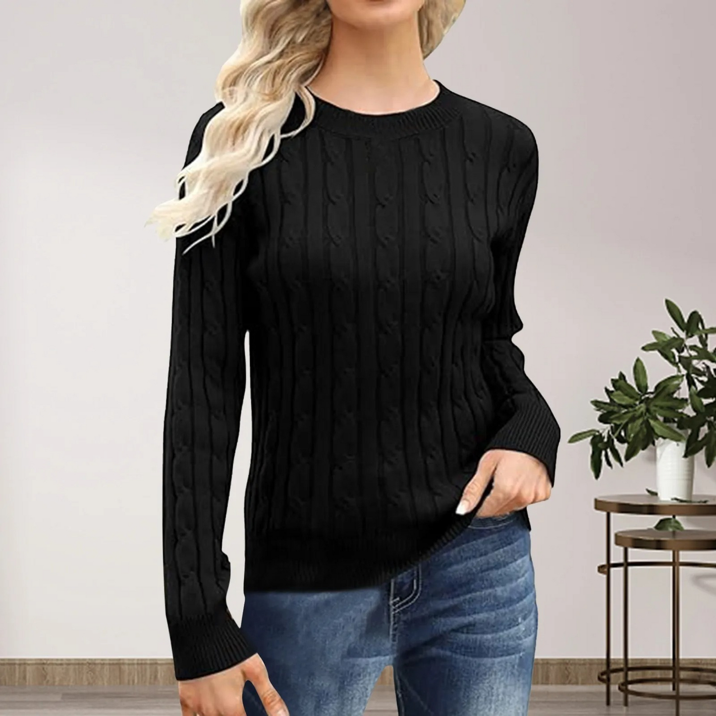 Aloysia | Zeitloser und eleganter Winterpullover