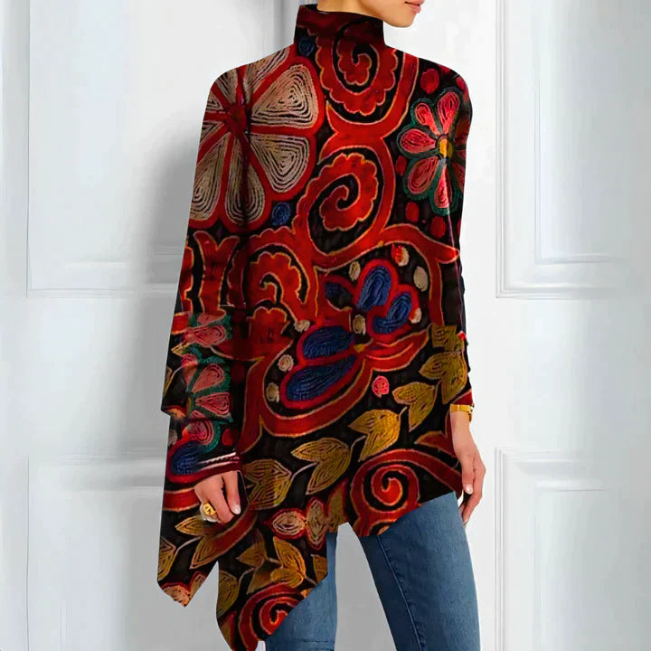 Darlene® | Eleganter gemusterter Pullover im Vintage-Stil