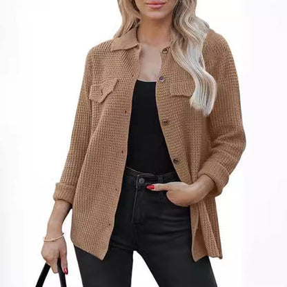 Charley | Stilvolle und elegante Winter-Strickjacke