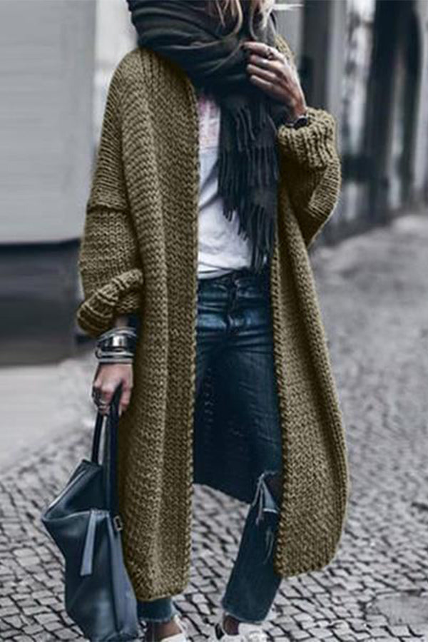 Varvara | Lässige und stilvolle Winter-Strickjacke