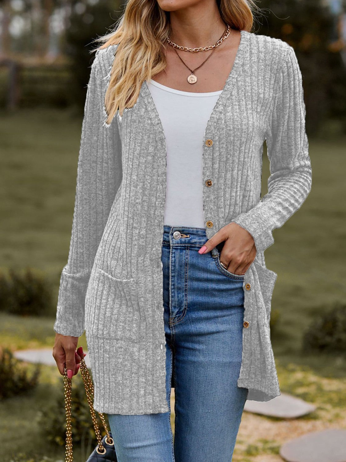 Pia® | Moderne und bequeme Strickjacke