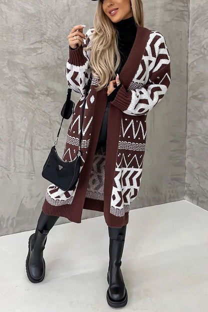 Siena | Elegante und lässige Winter-Strickjacke