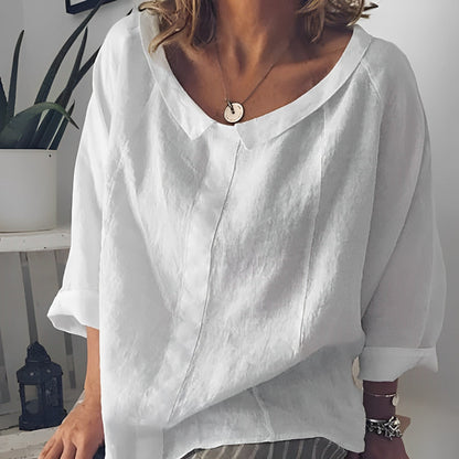 Creya® | Bluse mit Umlegekragen