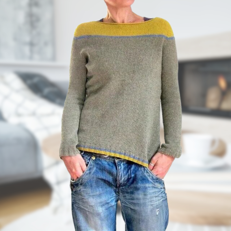 Zelmira | Modischer und minimalistischer allgemeiner Pullover