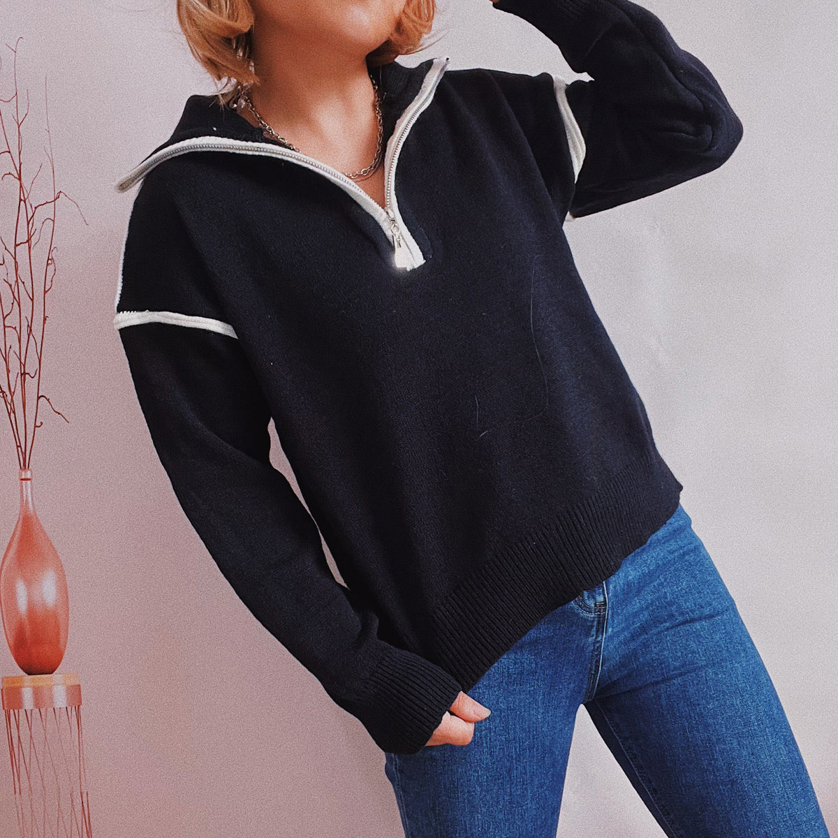 Morwenna | Stilvoller und eleganter Winterpullover