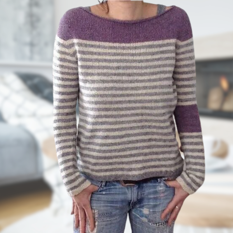 Zelmira | Modischer und minimalistischer allgemeiner Pullover