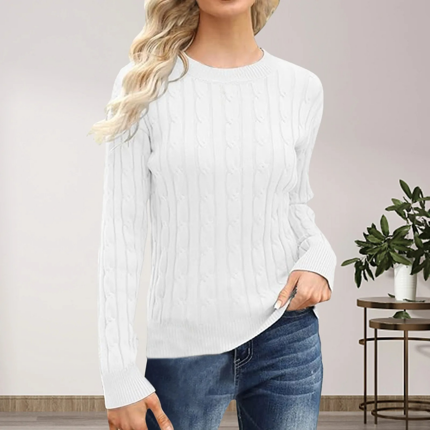 Darya | Zeitloser und eleganter Pullover