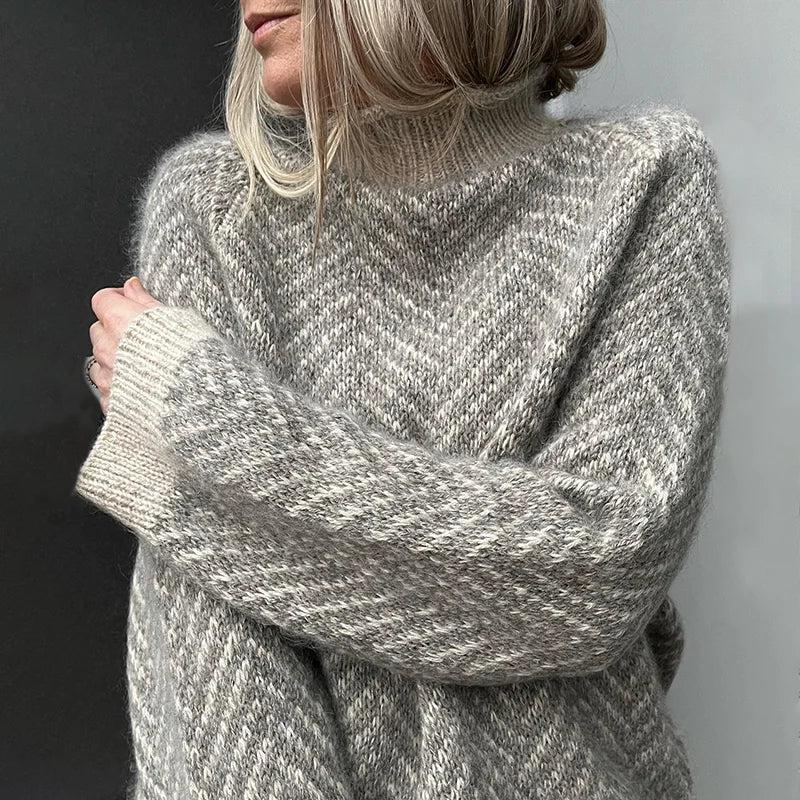 Ellen | Lässig und Stilvoll Winter Pullover