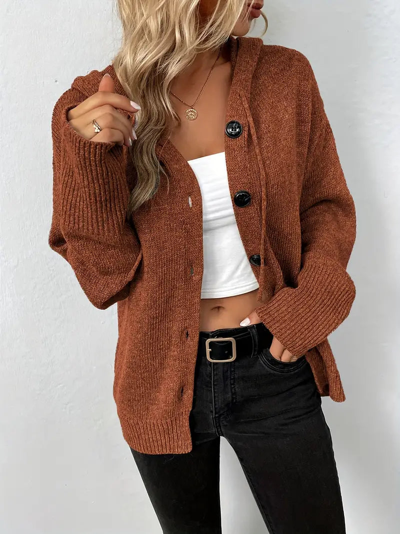 Despina | Trendige und elegante Winter-Strickjacke