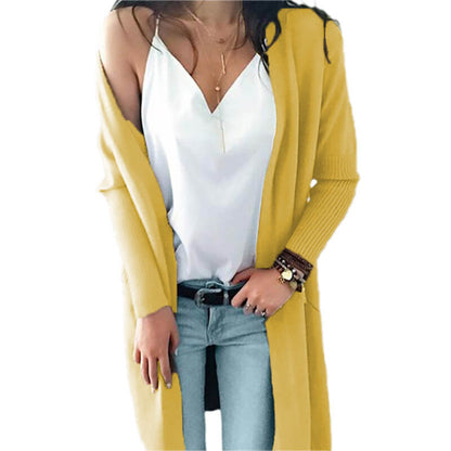 Pockets Oversized Long Cardigan Sweater