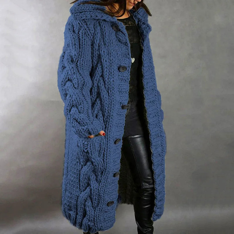 Tasmine | Modische und minimalistische Winter-Strickjacke