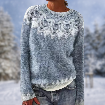 Merida® | Trendiger Gestrickter & Gemusterter Pullover