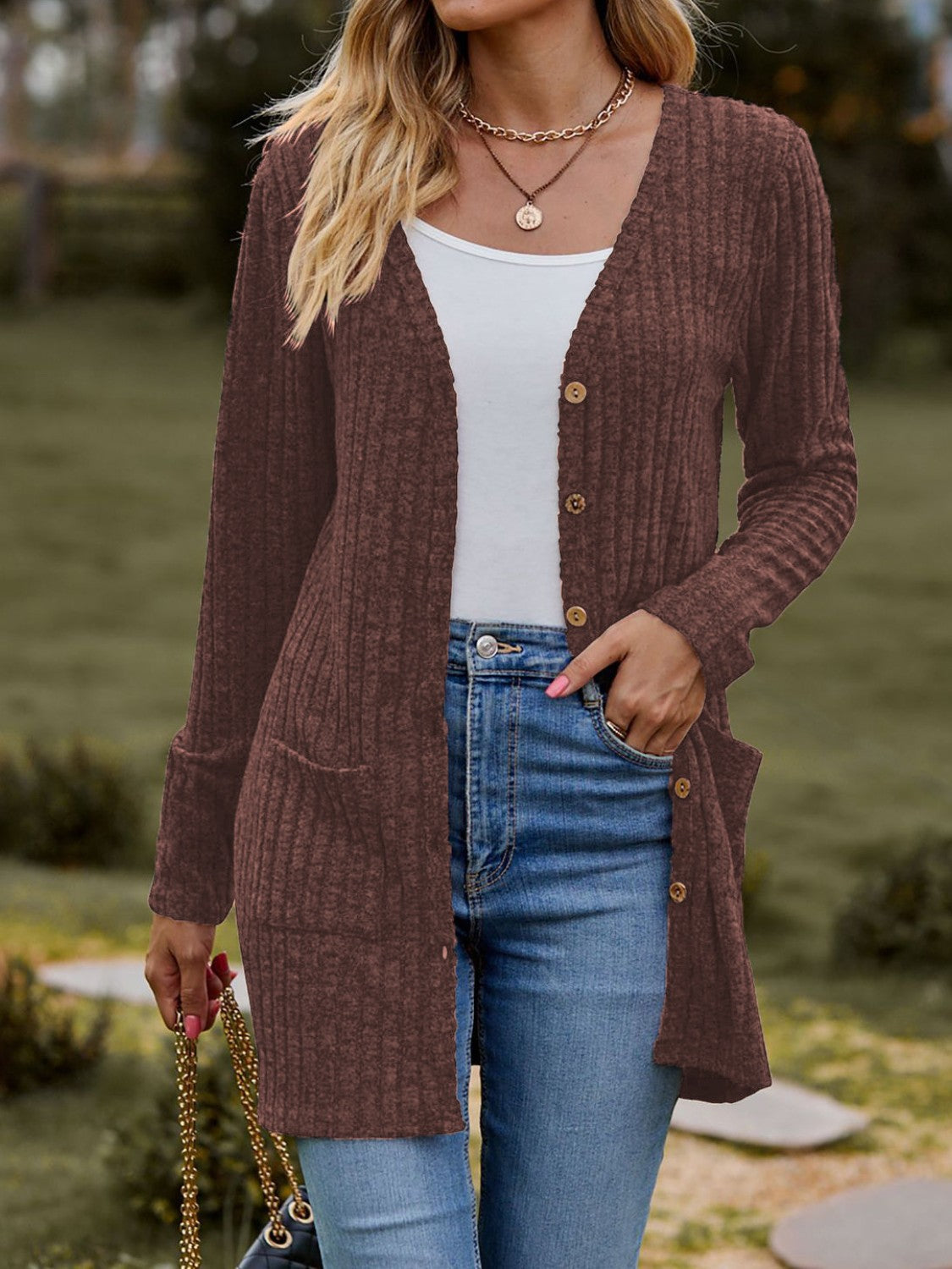 Pia® | Moderne und bequeme Strickjacke