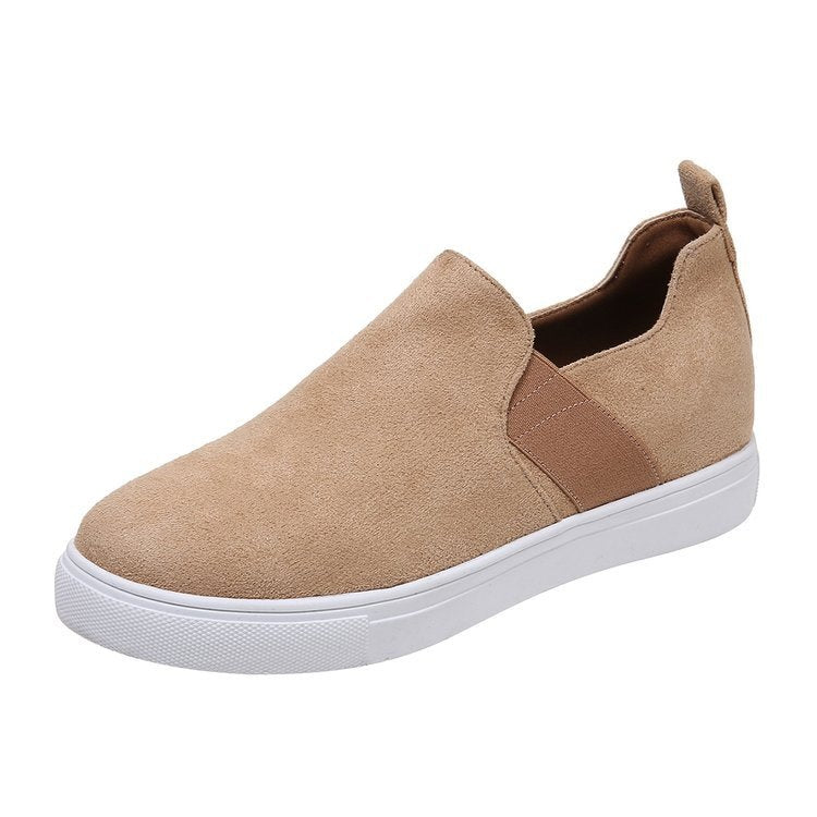 sneakers  | Women's Classic Round toe Slip on Flat Sneakers | thecurvestory.myshopify.com