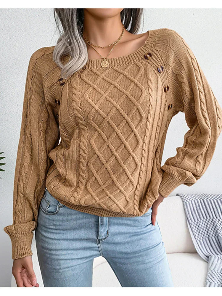 Erika | Lässiger und bequemer Winter Pullover