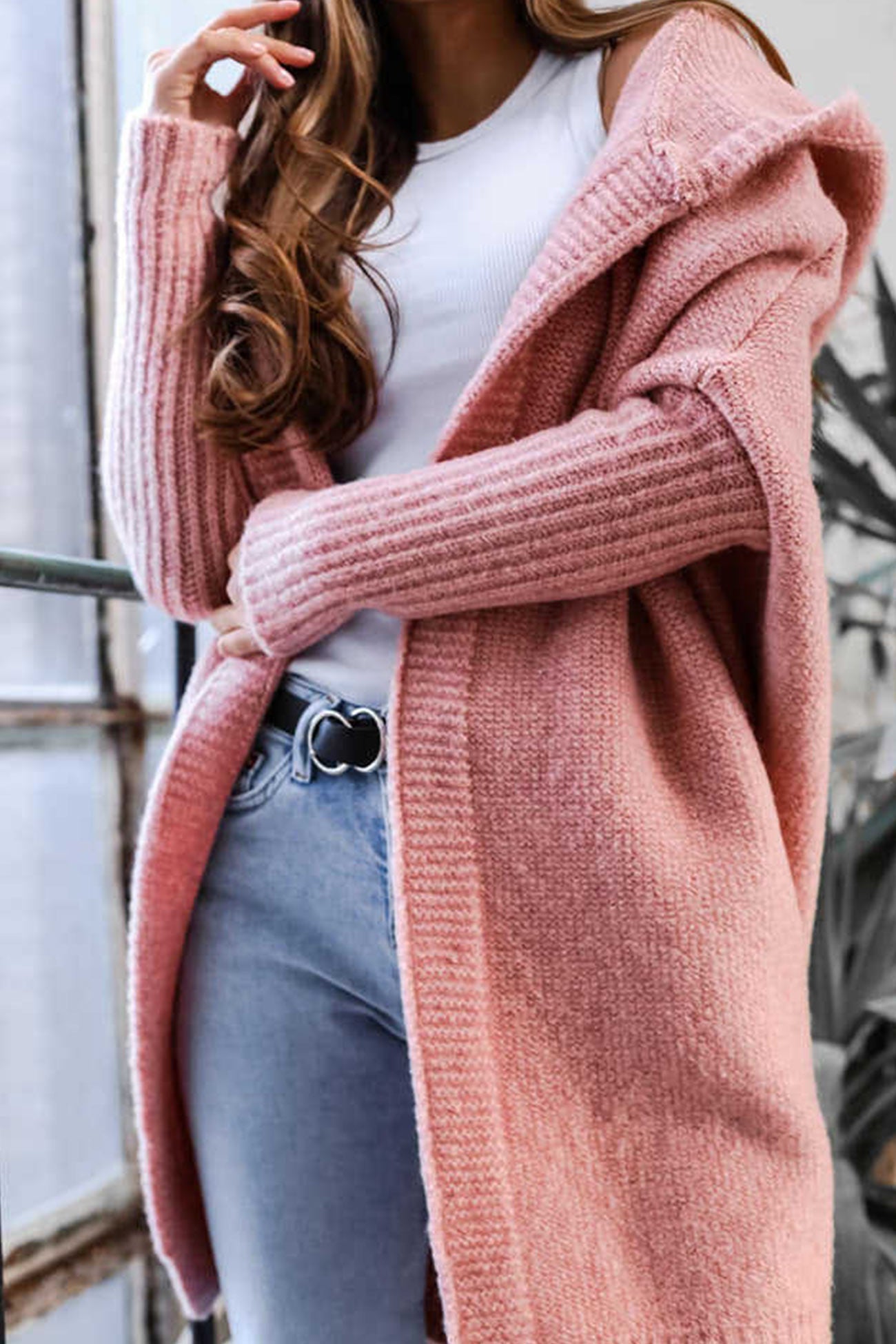 Evangeline | Lässige und mühelose Winter-Strickjacke