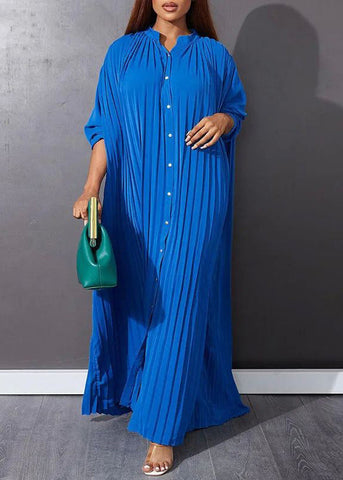 Cara® | Blau O-Ausschnitt K...