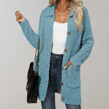 Jessamine | Elegante und vielseitige Winter-Strickjacke