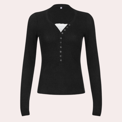 Christa | Zeitloses und elegantes Wintertop