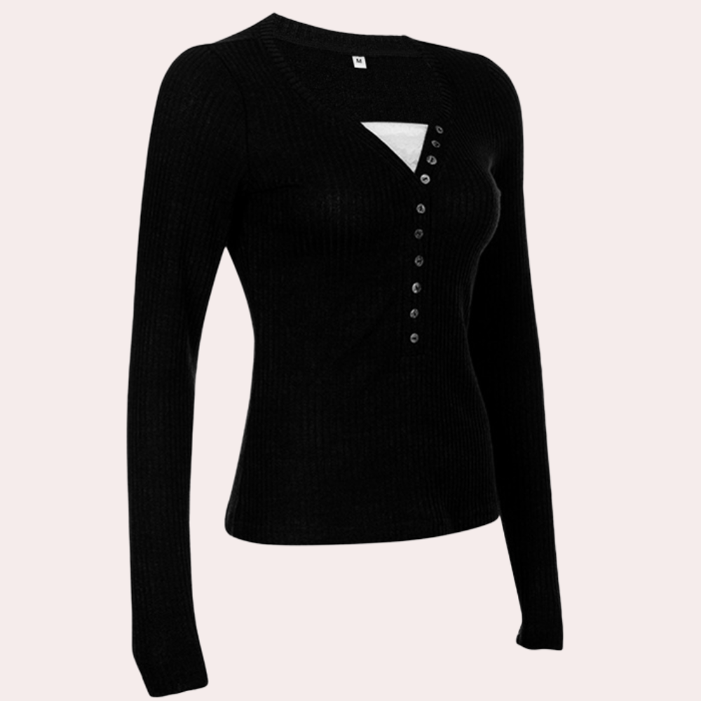 Christa | Zeitloses und elegantes Wintertop