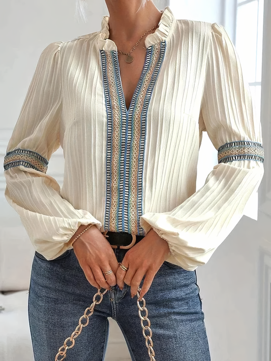 Bibi | Spitze Boho chic Bluse