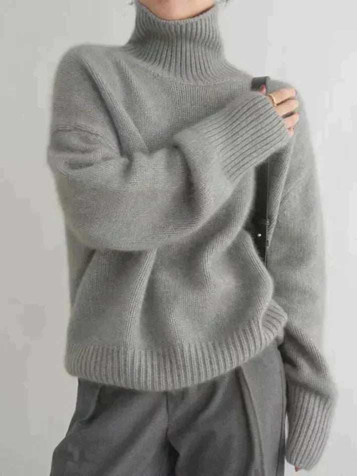 Linda | Modischer und minimalistischer Winterpullover