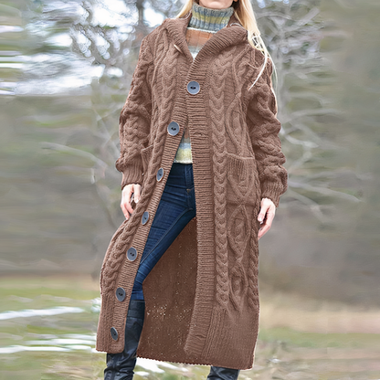 Delara | Modische und mühelose Winter-Strickjacke